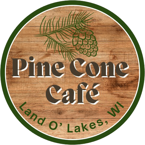 Pine Cone Café in Land O' Lakes, Wisconsin logo